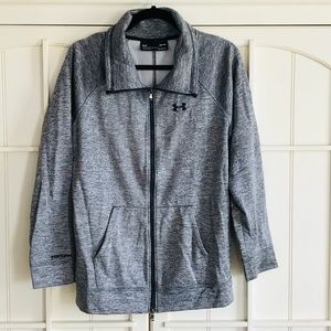 🌟Women's Gray Under Armour Cold Gear Jacket